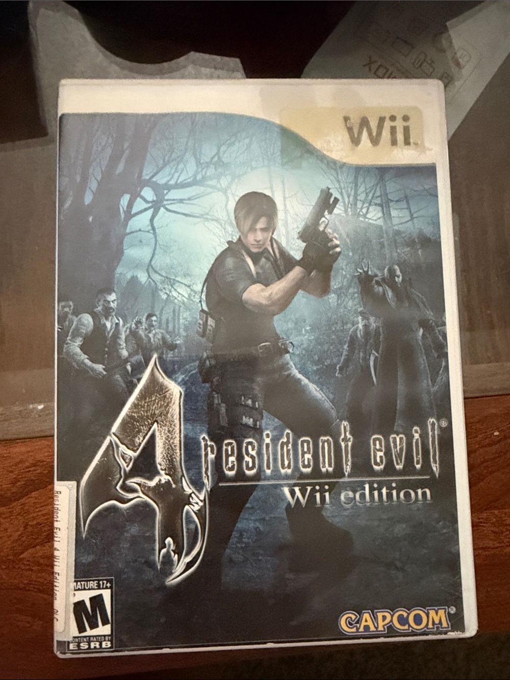 Resident Evil 4 Wii Edition - Blue Cover